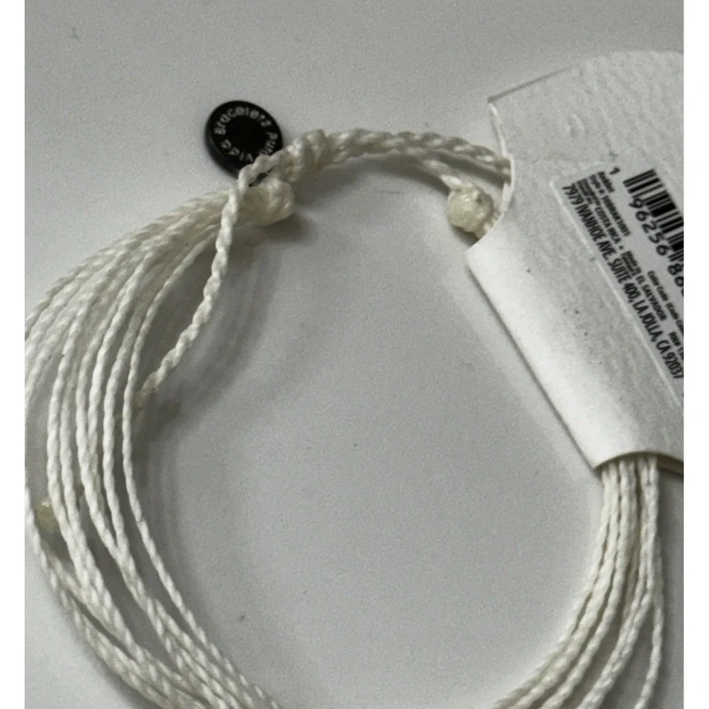 Pura Vida Anklet & Bracelet Teal / White NWT Set Of 2